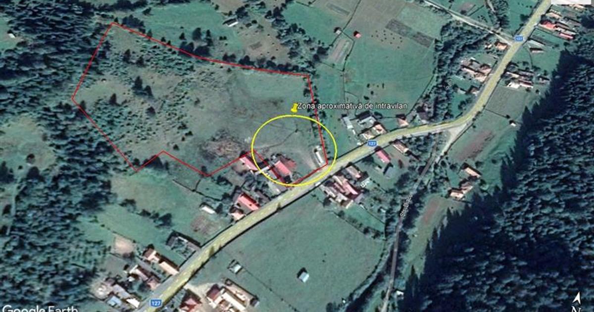 Teren Construcții intravilan de 33274 mp, în Tulgheș