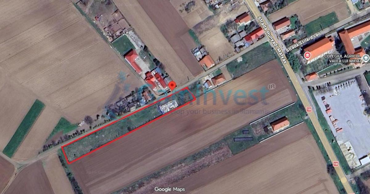 Teren Construcții intravilan de 3200 mp, în zona Central, Valea lui Mihai