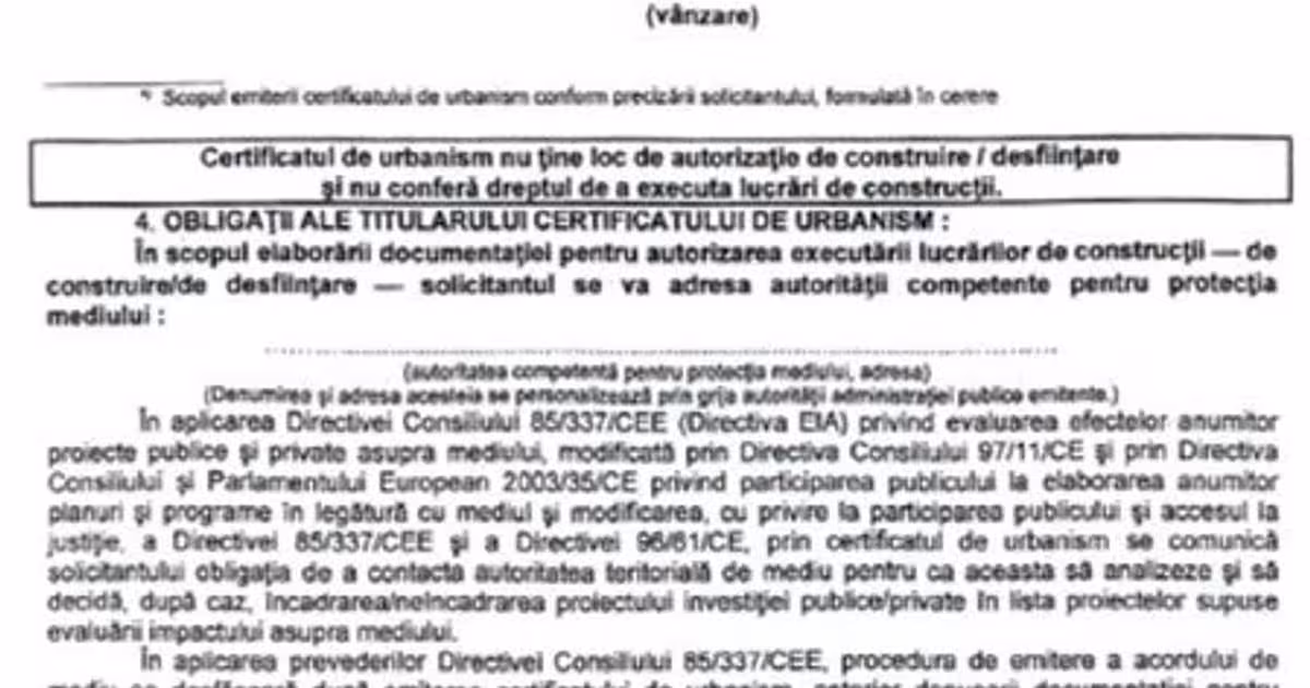 Teren Construcții intravilan de 401 mp, în Vânători