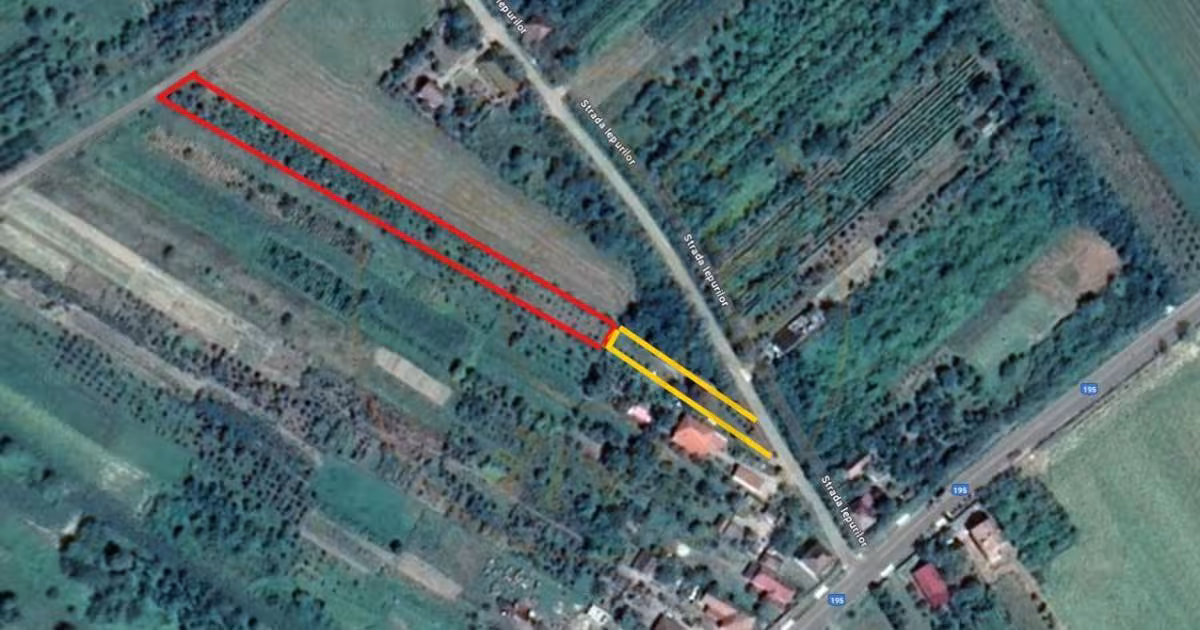 Teren Construcții intravilan de 2030 mp, în Viile Satu Mare