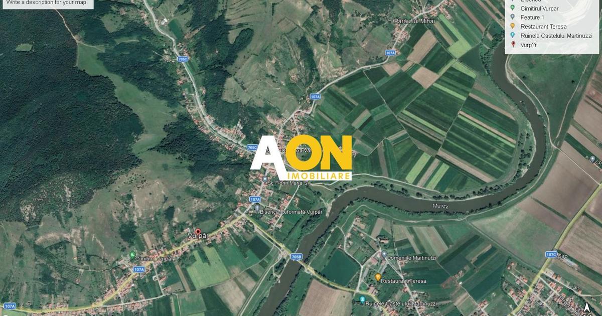 Teren Construcții intravilan de 4400 mp, în Vințu de Jos