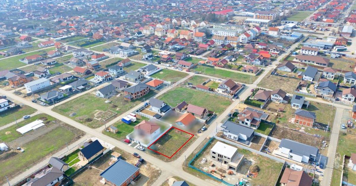 Teren Construcții intravilan de 491 mp, în Vladimirescu