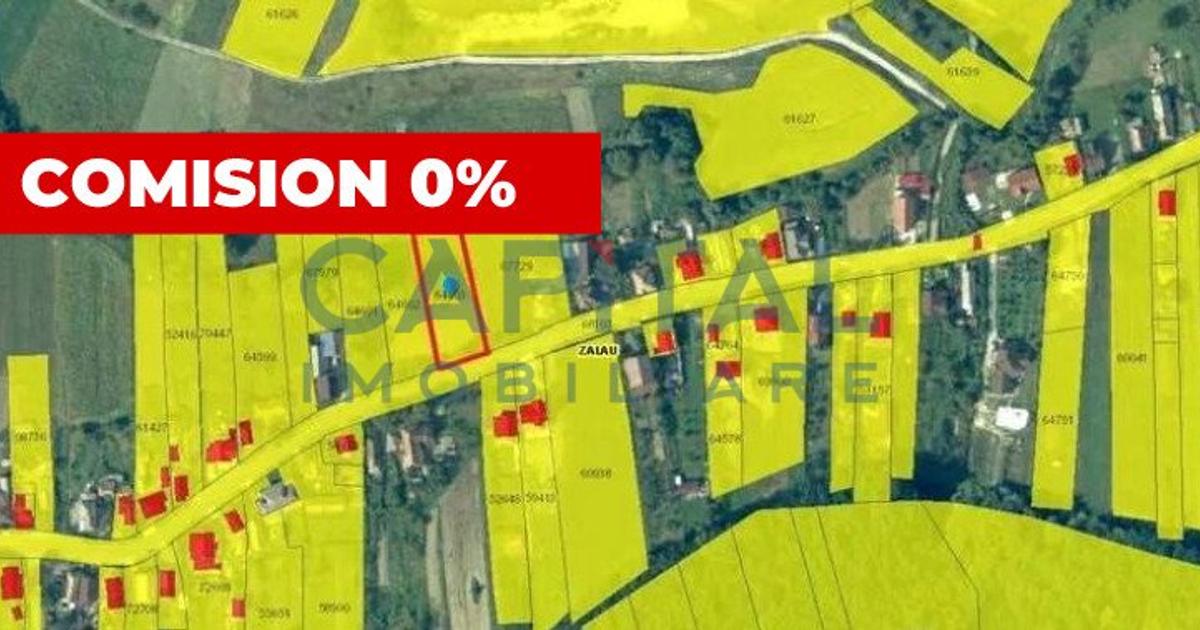 Teren Construcții intravilan de 1600 mp, în zona Nord, Zalău