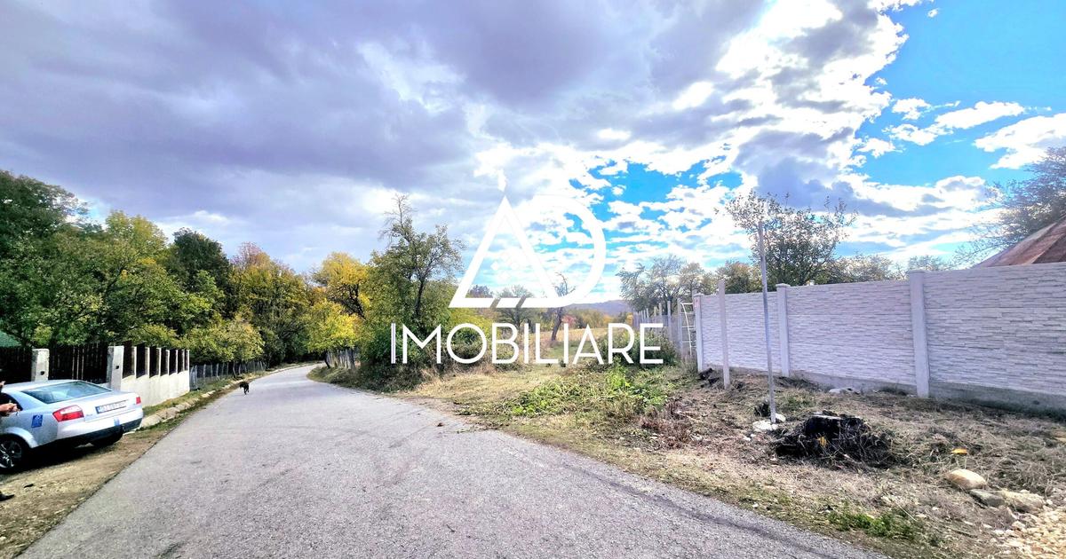 Teren intravilan de 2905 mp, în Bălănești