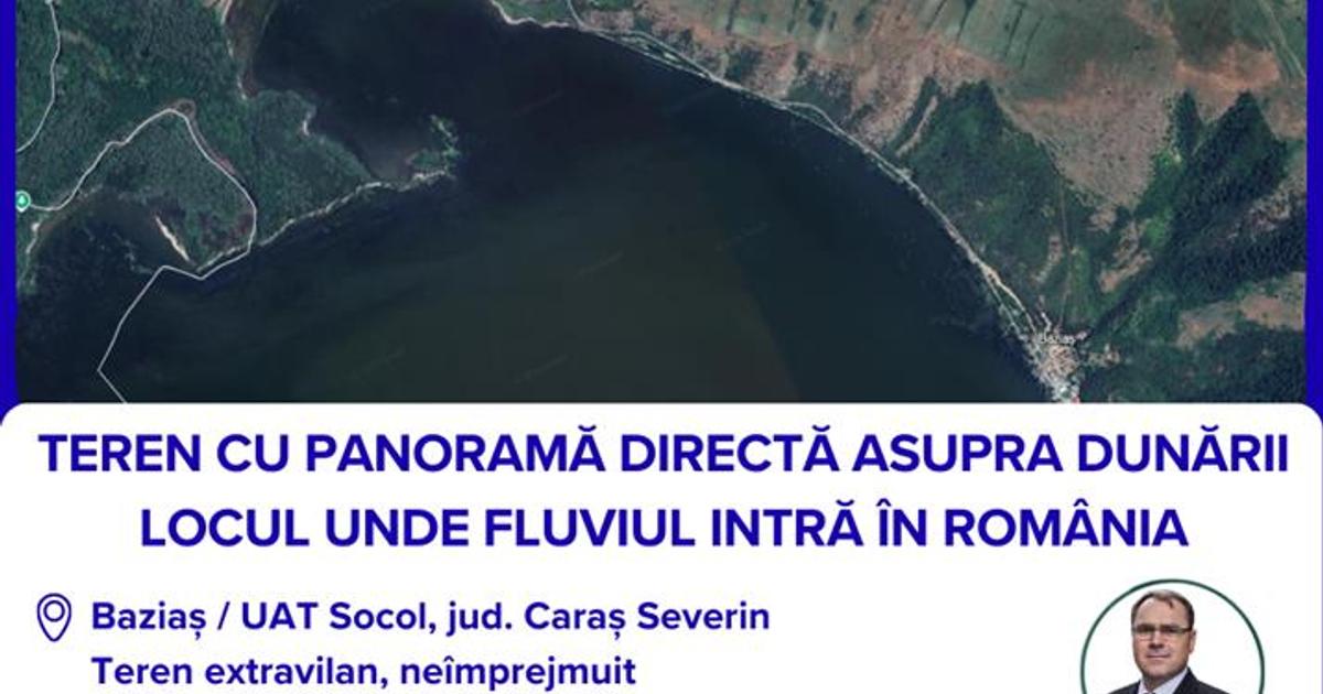 Teren extravilan de 76734 mp, în Baziaș