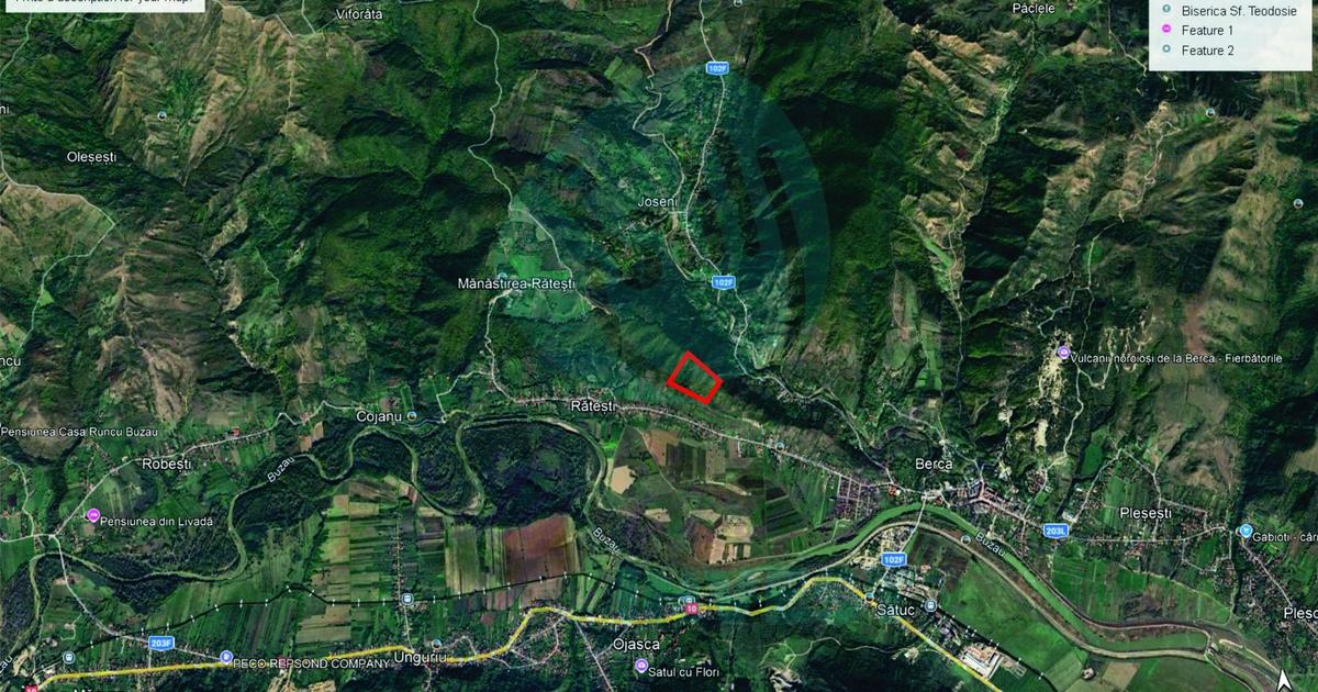 Teren extravilan de 100000 mp, în Berca