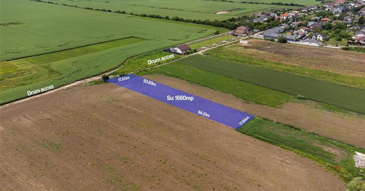 Teren intravilan de 1660 mp, în zona Central, Buftea