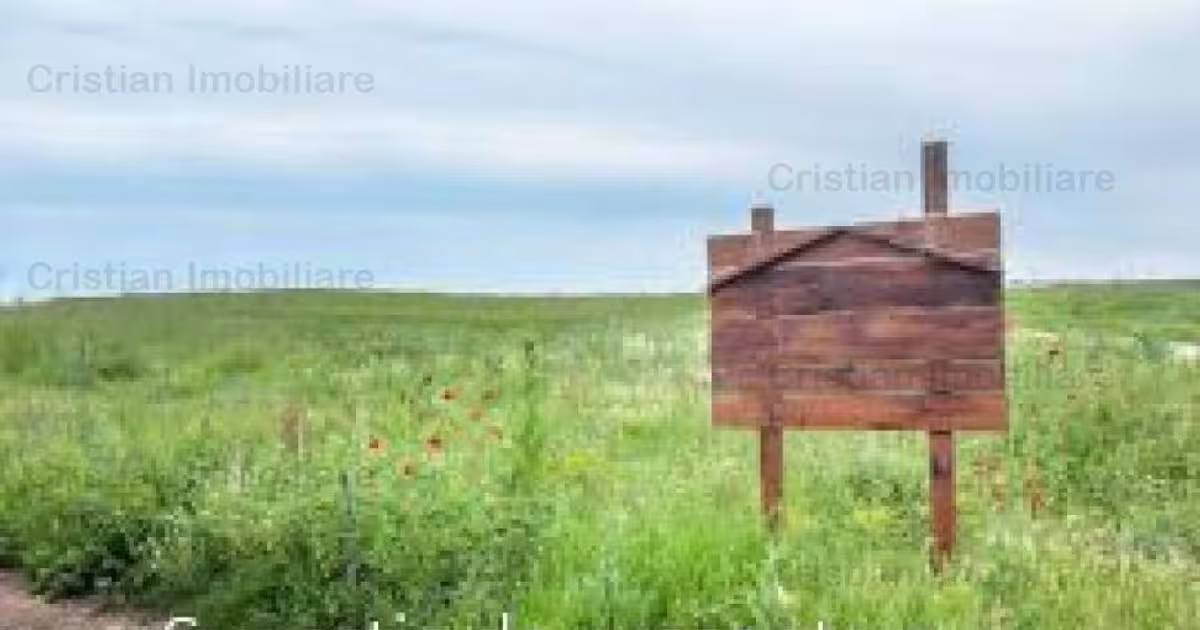 Teren intravilan de 1200 mp, în Cazasu