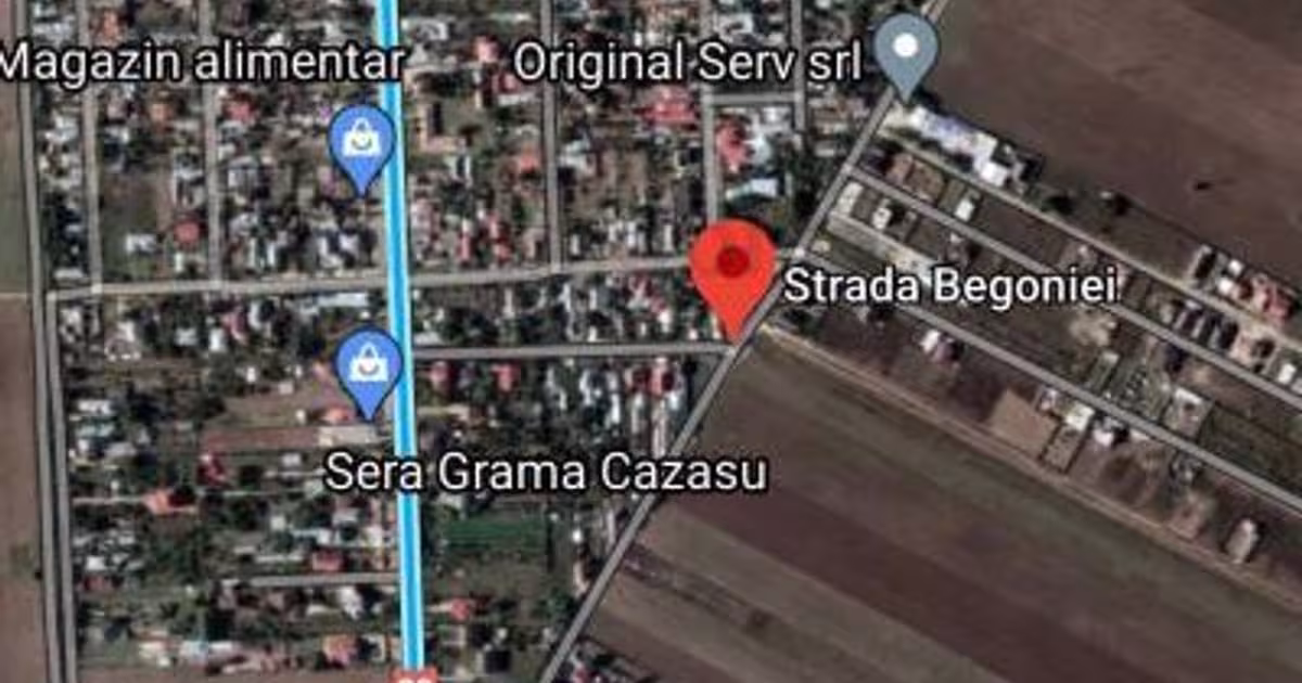 Teren intravilan de 5000 mp, în Cazasu