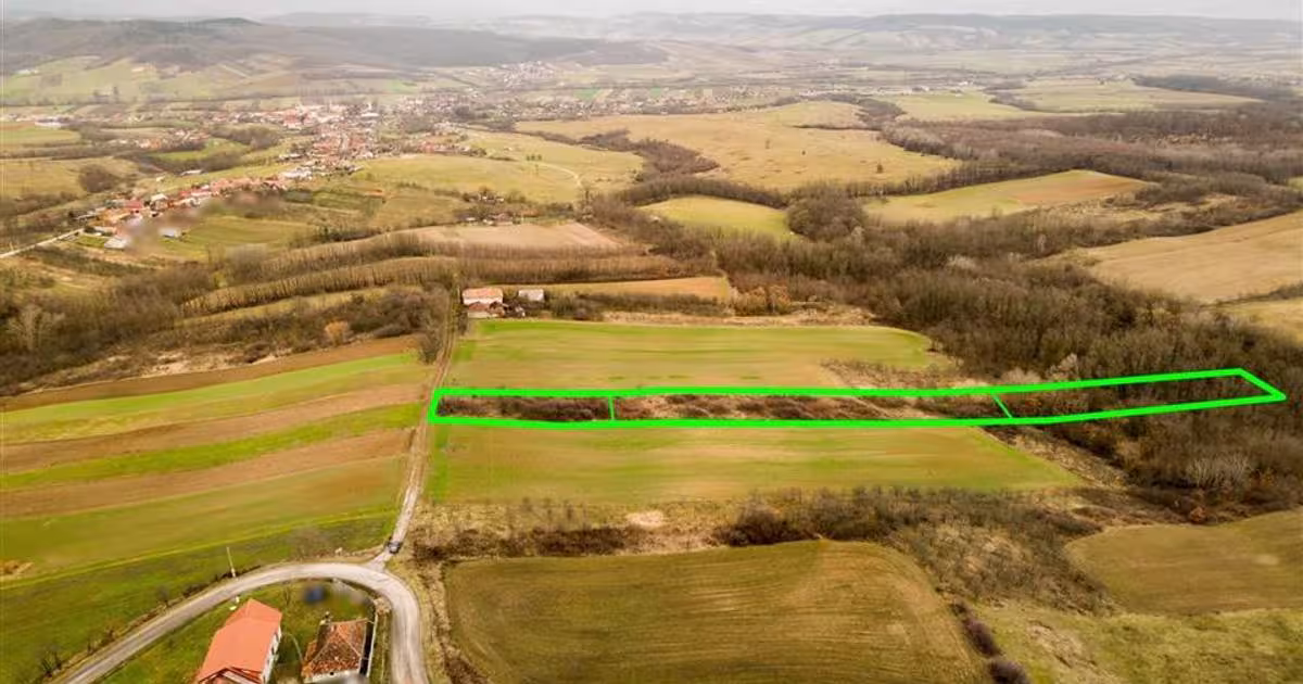 Teren intravilan de 7089 mp, în Ceica