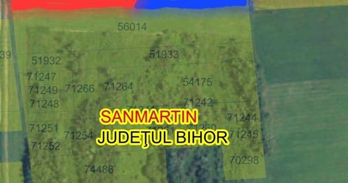 Teren intravilan de 1900 mp, în Cihei