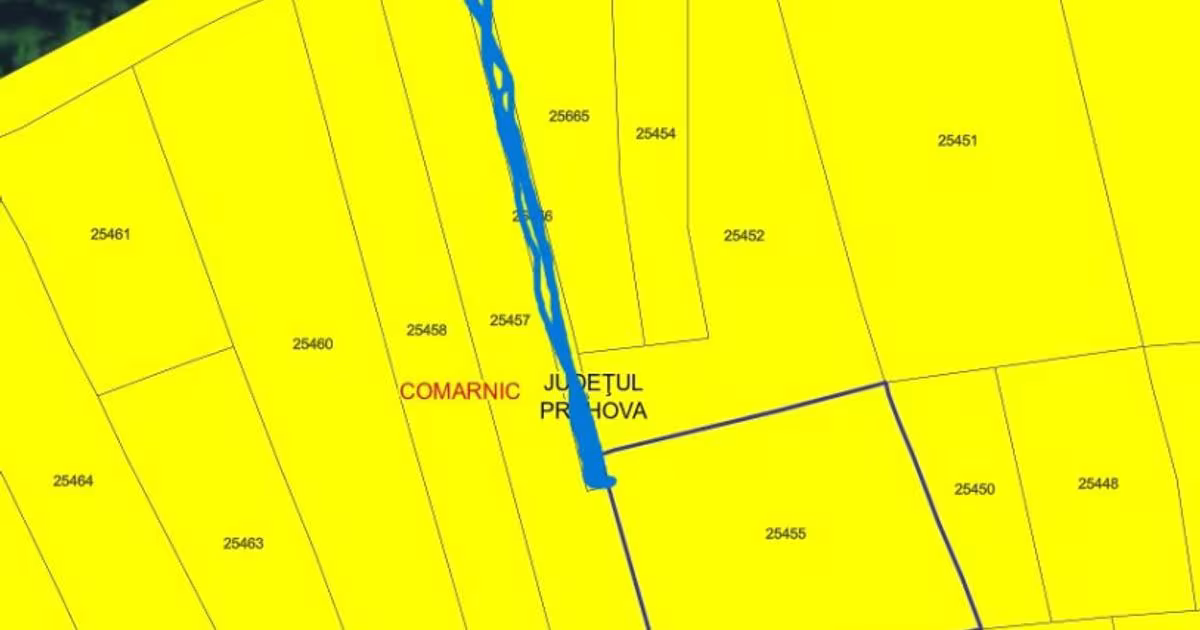 Teren intravilan de 2700 mp, în zona Secăriei, Comarnic