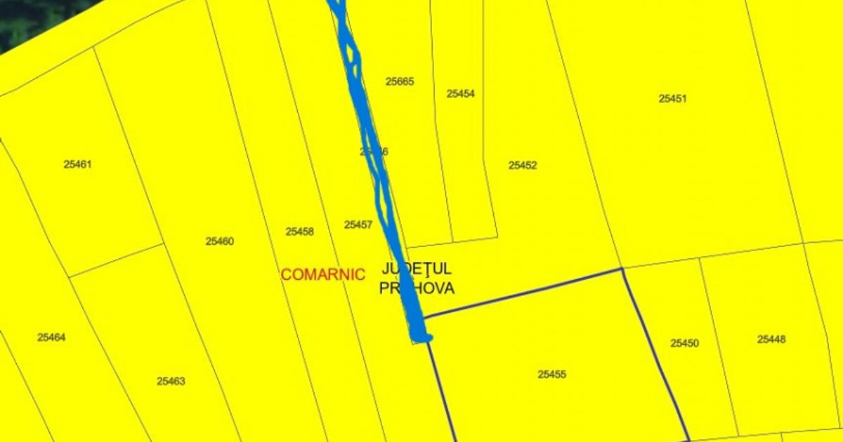 Teren intravilan de 2700 mp, în zona Secăriei, Comarnic