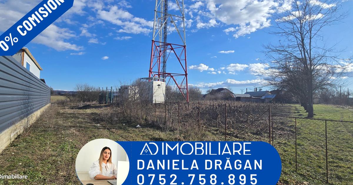 Teren extravilan de 2677 mp, în Drăguțești