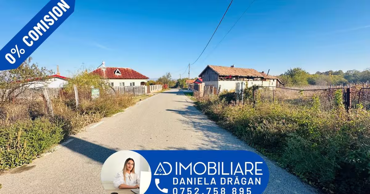 Teren intravilan de 3500 mp, în Drăguțești