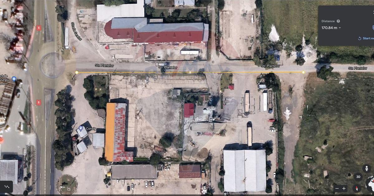 Teren intravilan de 3325 mp, în zona Nord, Giurgiu