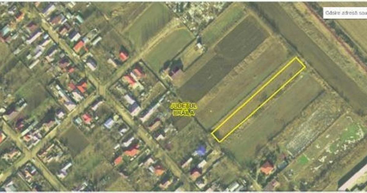 Teren intravilan de 3000 mp, în Lacu Sărat