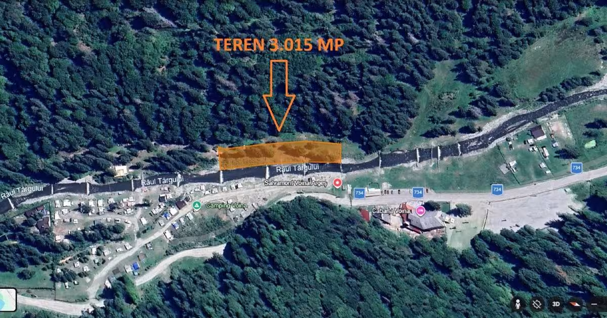 Teren extravilan de 3015 mp, în Lerești