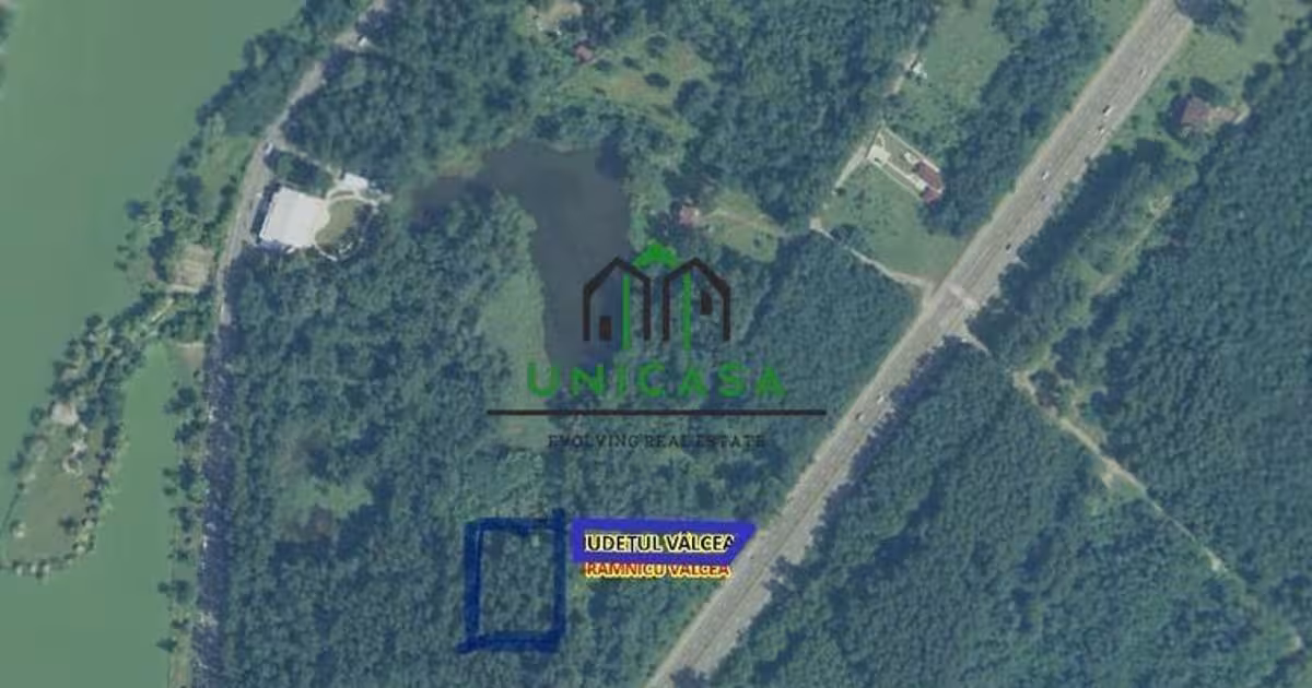 Teren intravilan de 1845 mp, în zona Agrement Ostroveni, Râmnicu Vâlcea