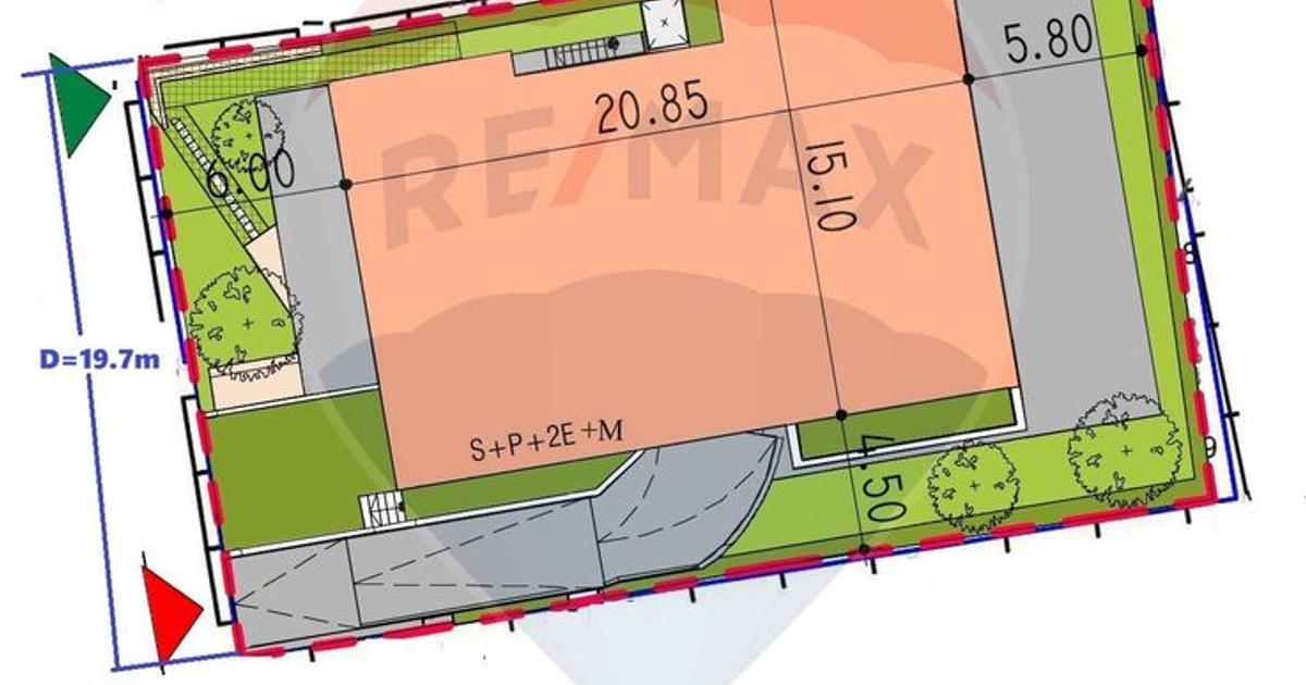 Teren intravilan de 651 mp, în zona Bucureștii Noi, Sector 1