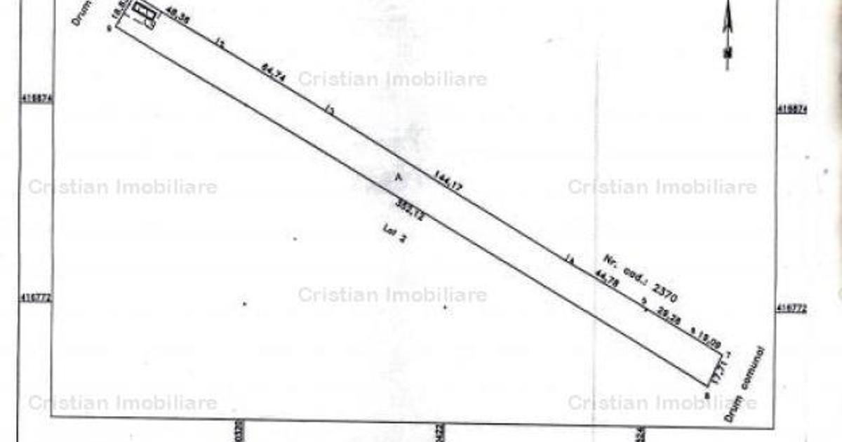 Teren intravilan de 6250 mp, în Vărsătura