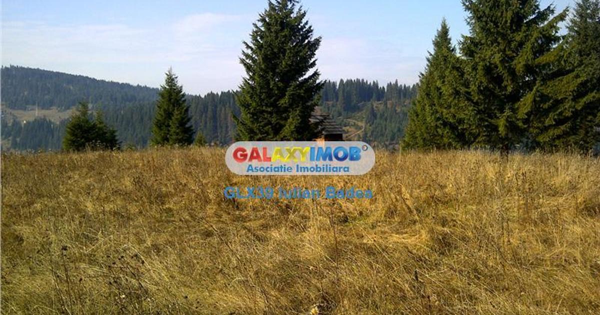 Teren intravilan de 12730 mp, în zona Central, Vatra Dornei