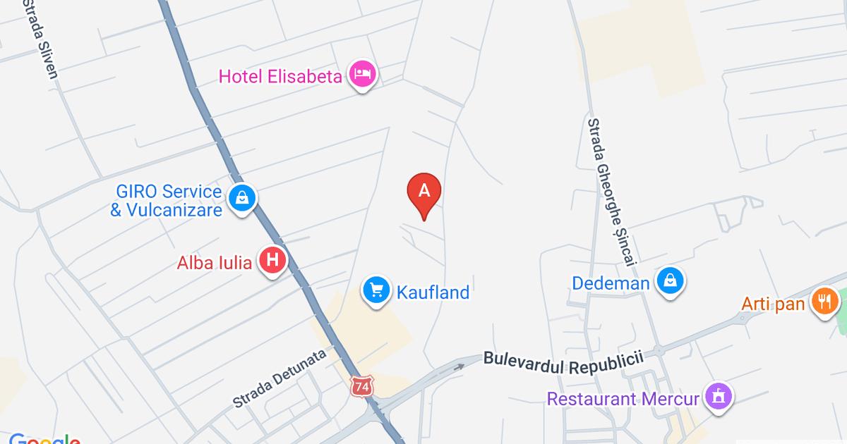 Apartament decomandat cu 2 camere în zona Cetate, Alba Iulia