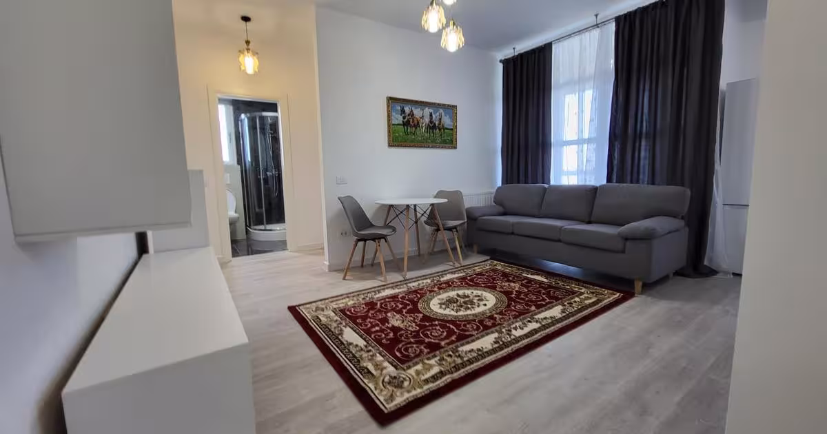 Apartament semidecomandat cu 2 camere în zona Lunca Cetățuii, Iași