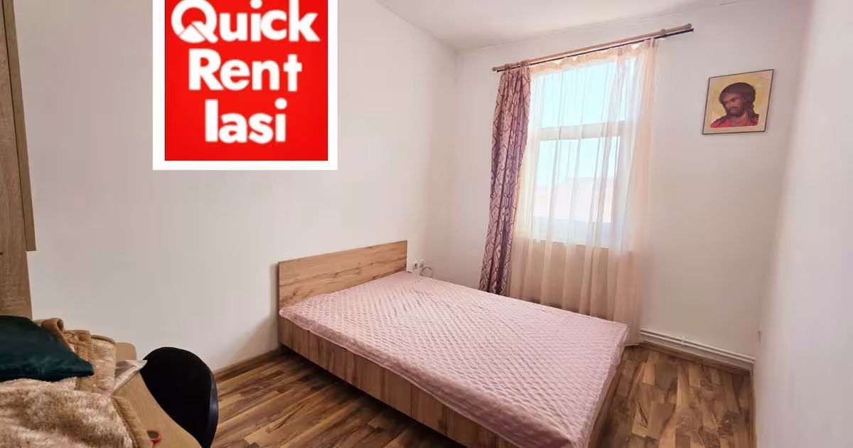 Apartament semidecomandat cu 3 camere în zona Sărărie, Iași