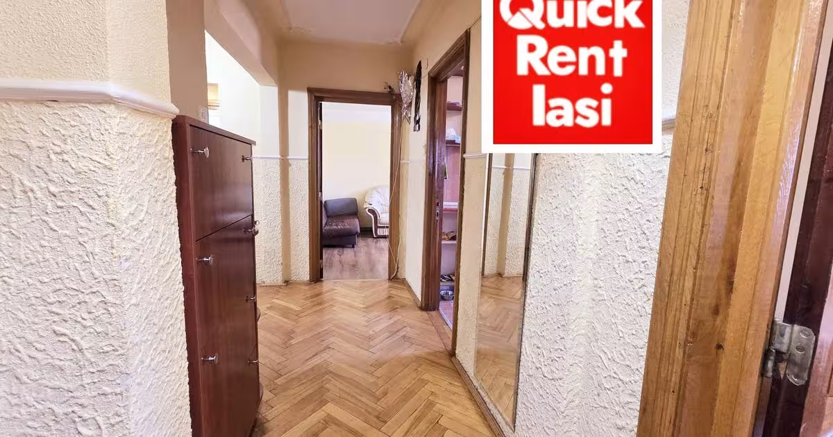 Apartament decomandat cu 4 camere în zona Ultracentral, Iași