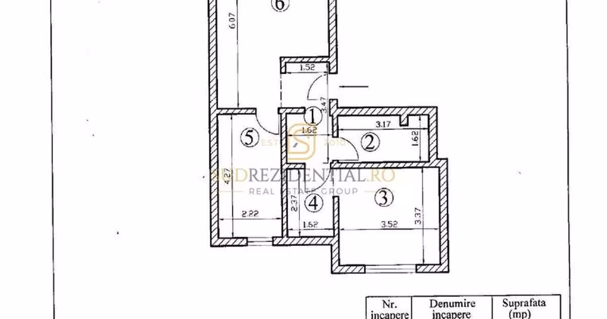Apartament decomandat cu 2 camere în zona Exterior Sud, Popești-Leordeni