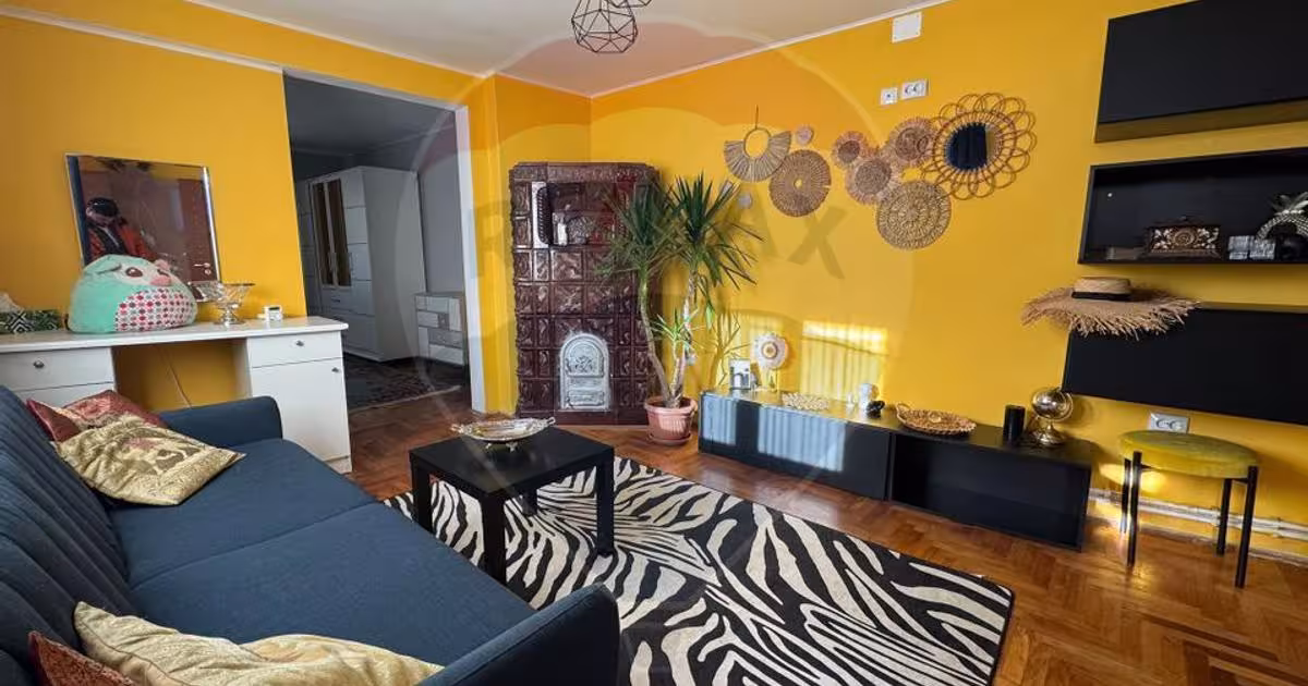 Apartament semidecomandat cu 2 camere în zona Caragiale, Râșnov