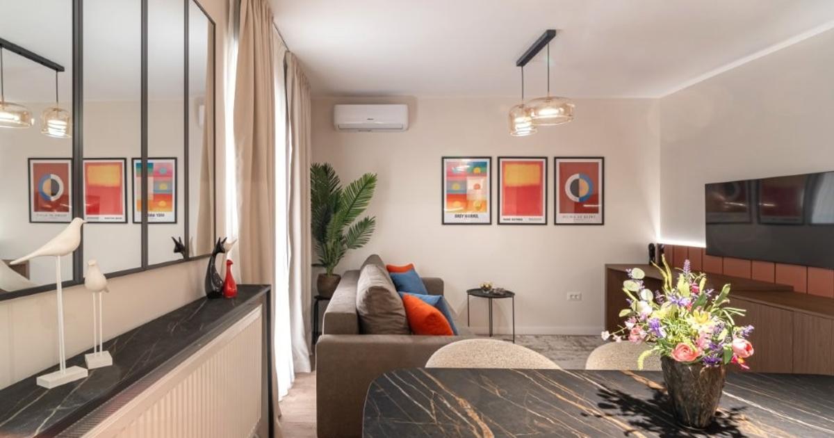 Design premium- 2 camere - parcare  – prima închiriere – mobilat și utilat com