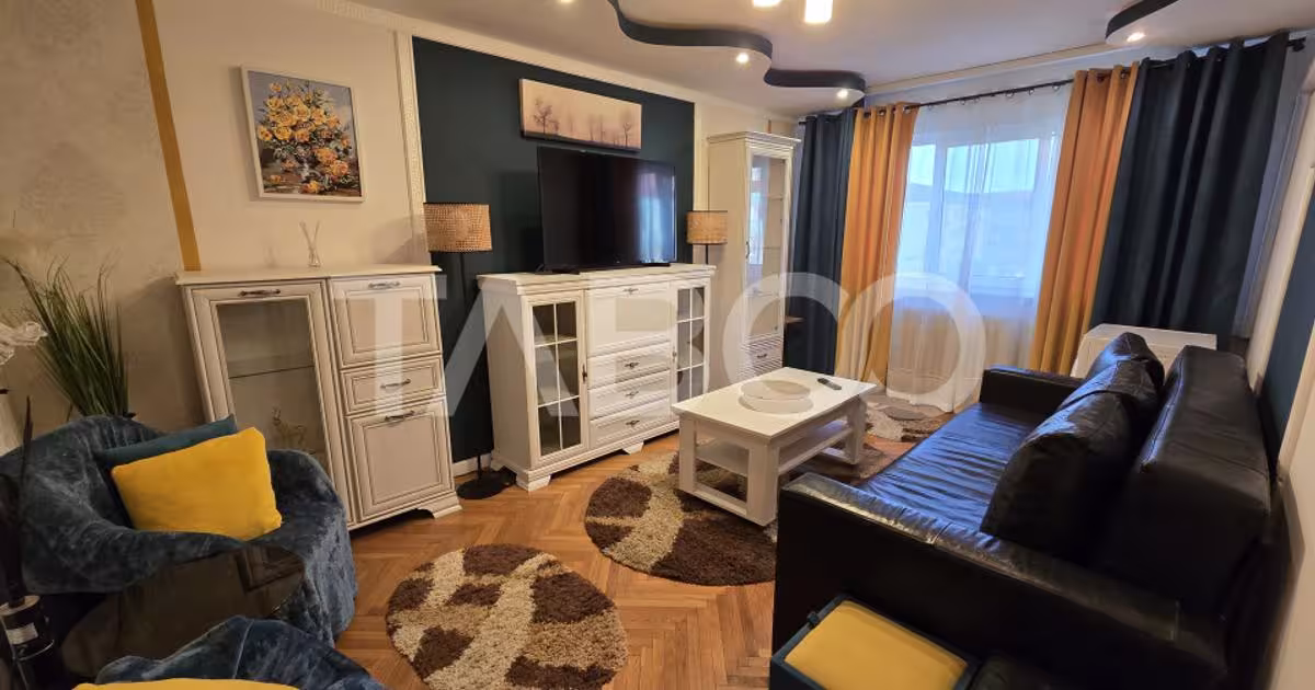 Apartament decomandat cu 3 camere în zona Vasile Aaron, Sibiu