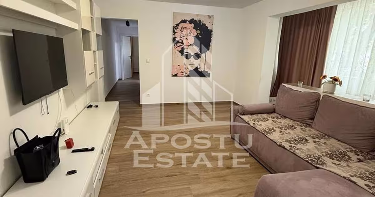 Apartament semidecomandat cu 4 camere în zona Tipografilor, Timișoara