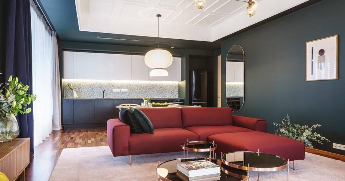 Three Bedroom Designer Condo with Forest View in Pipera North