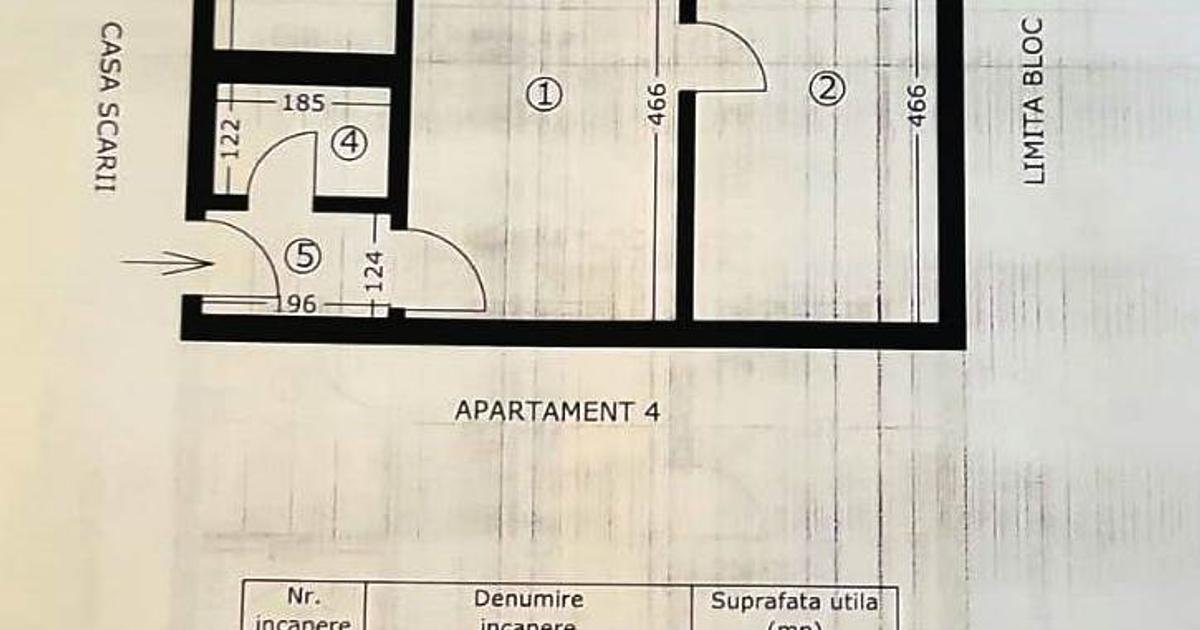 Apartament 2 camere, confort redus, parter, Micro 14, zonă curată și liniștită