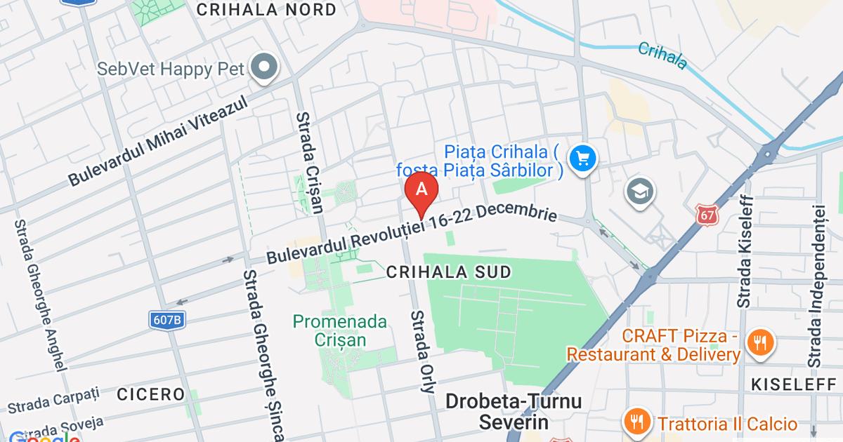 Apartament semidecomandat cu 2 camere în zona Crihala, Drobeta-Turnu Severin