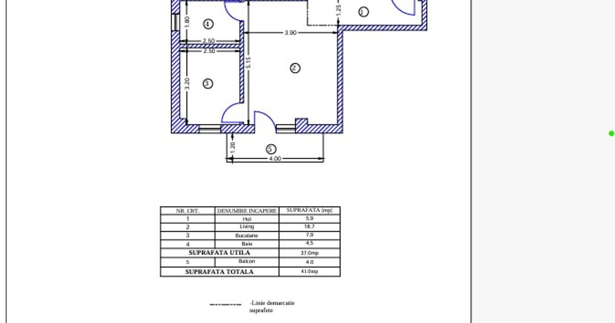 83000Euro - 1CD - 41 mp cu un loc de parcare inclus  in Complex SIVCO CONFORT