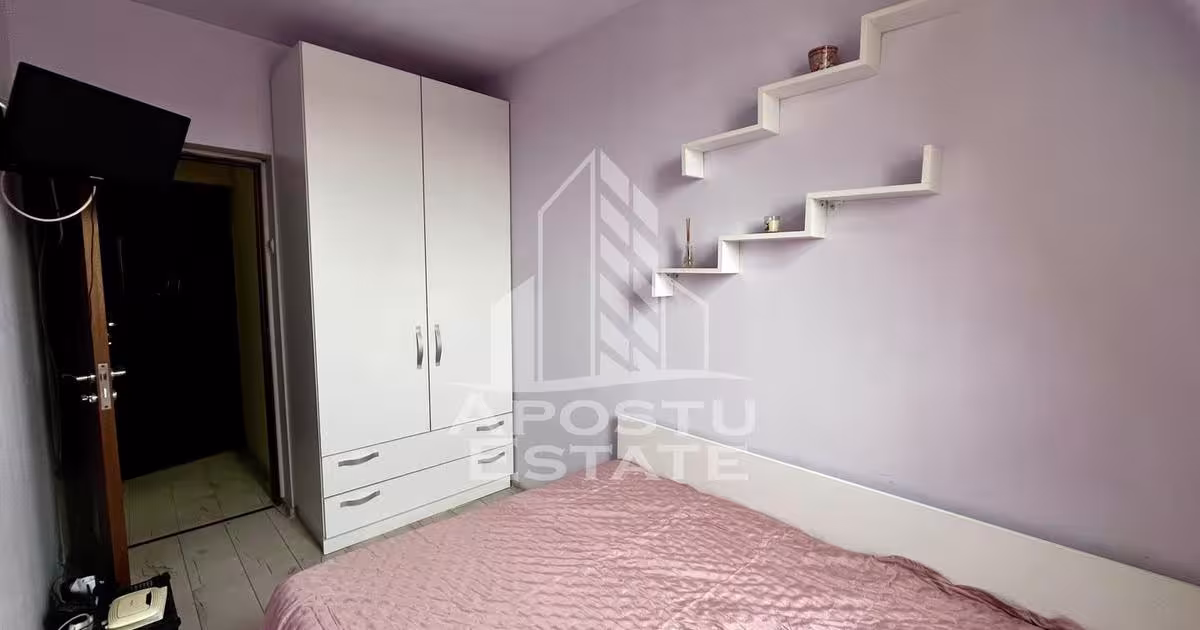 Apartament semidecomandat cu 2 camere în zona Bucovina, Timișoara