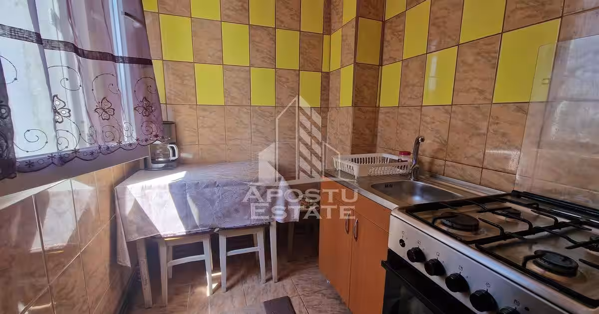 Apartament semidecomandat cu 3 camere în zona Dacia, Timișoara