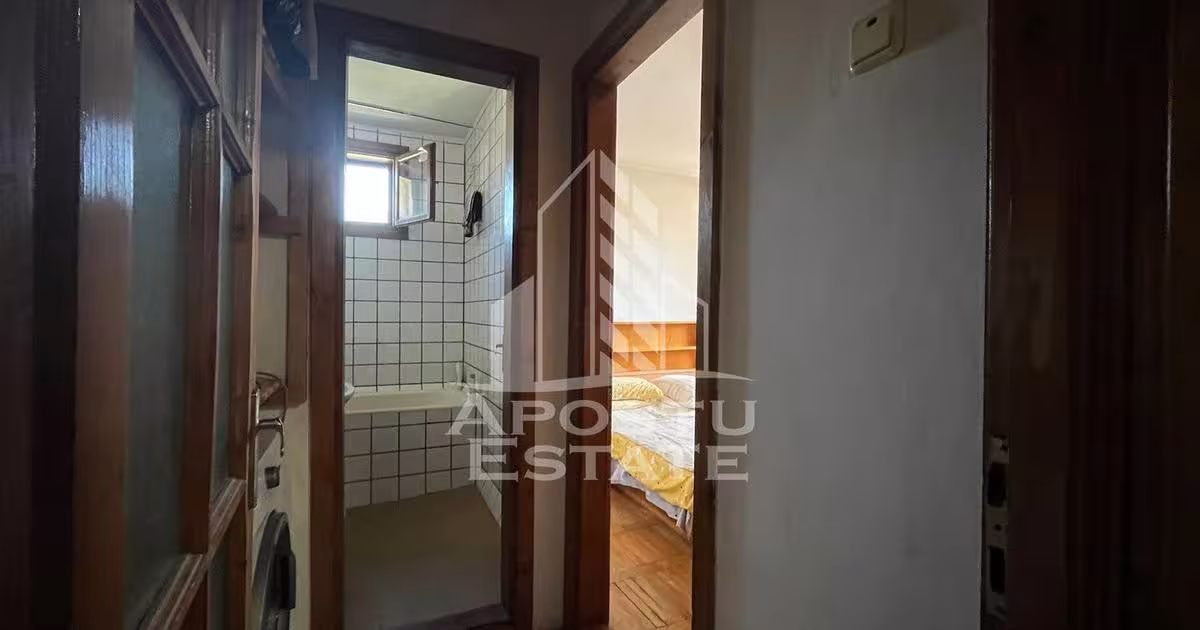Apartament semidecomandat cu 2 camere în zona Spitalul Județean, Timișoara