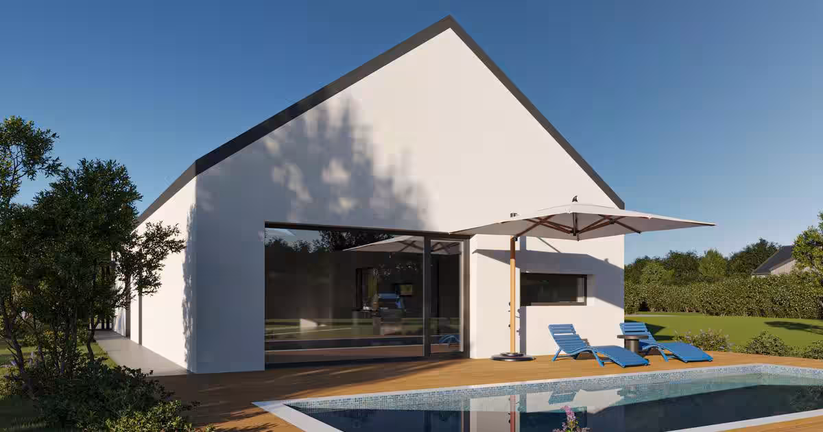 Case individuale cu pompă de căldură geotermică cu 100% energie verde, nZeb
