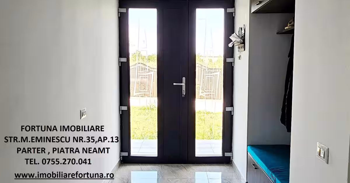 Proprietate moderna si eleganta in cartier rezidential Piatra Neamt