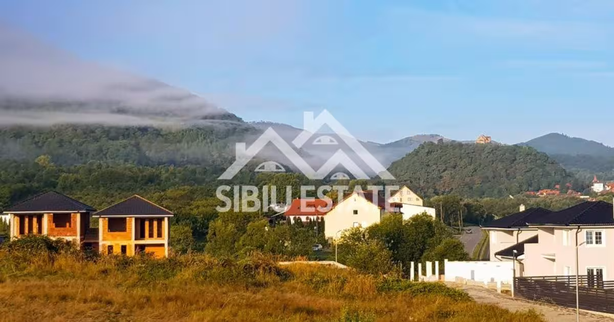 Casă individuală cu 4 camere în Cisnădioara
