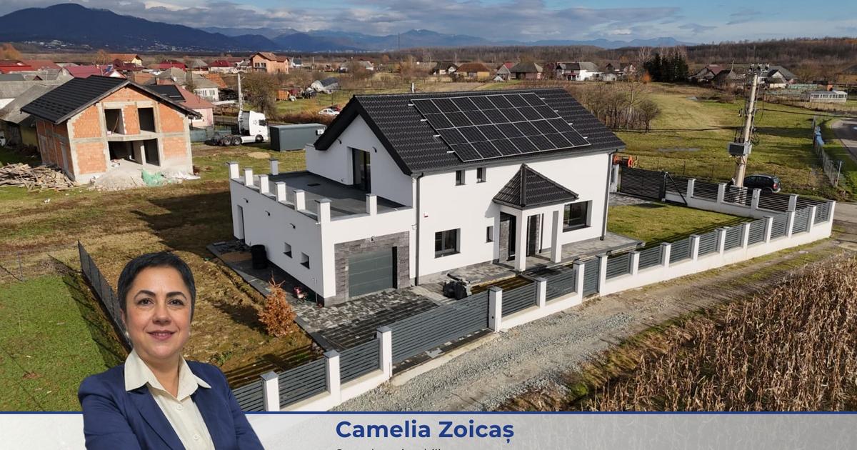 Casă individuală 150 mp cu 5 camere în Bozânta Mare