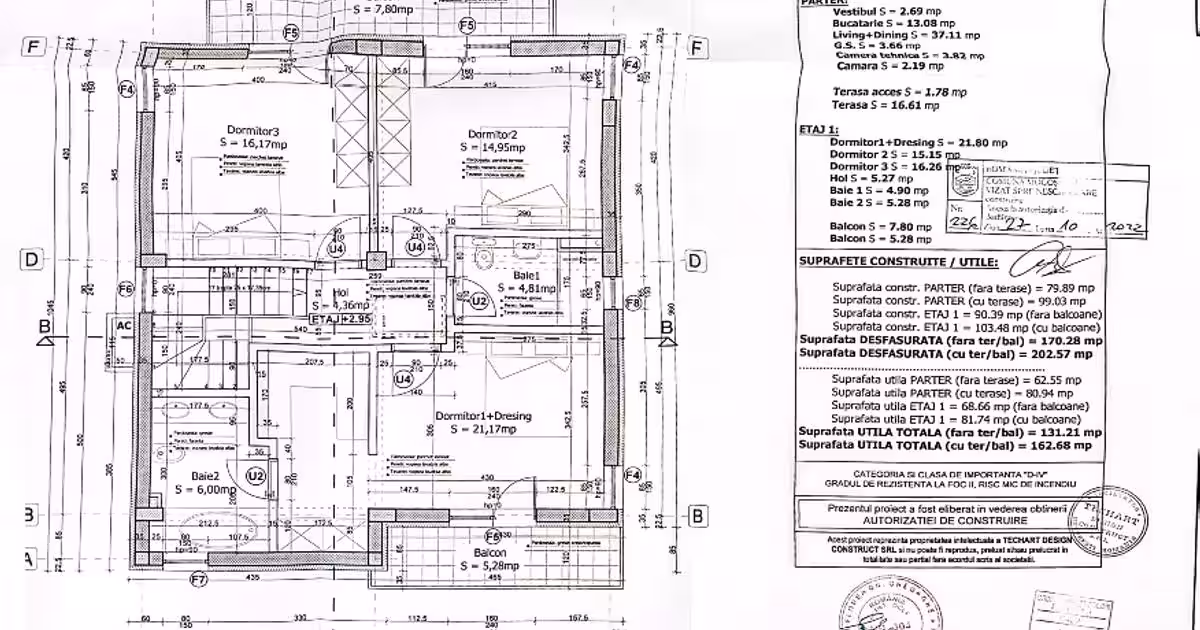 Vilă Individuală Premium în Mogoșoaia | 160 mp utili | Teren 500 mp | 3 băi |