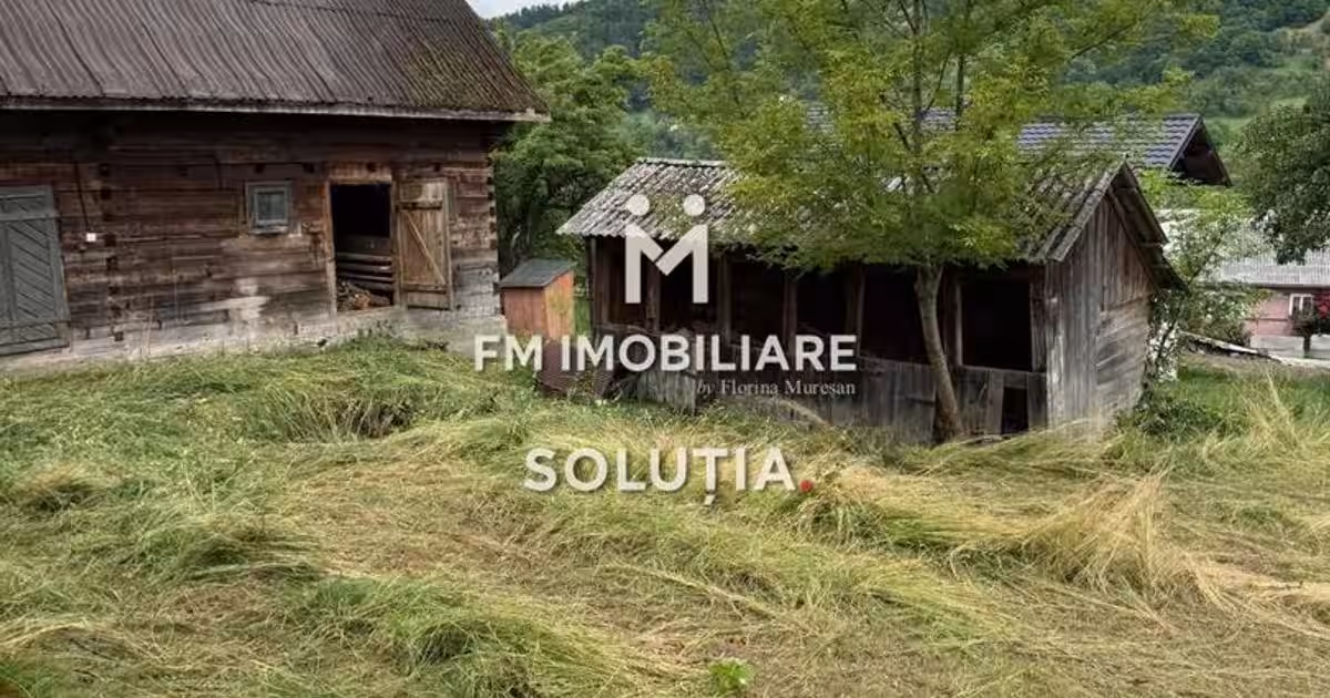 Casă de vânzare în Moisei, zonă turistică- 23 ari teren!