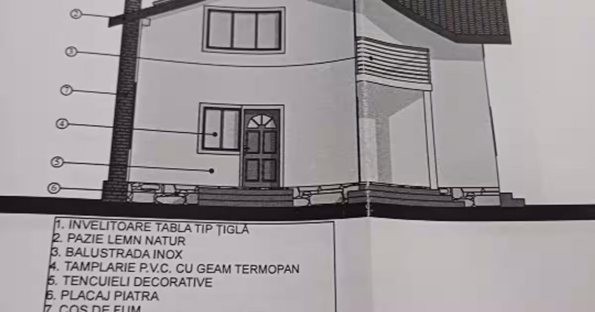 Casă individuală 190 mp cu 5 camere în Panaci