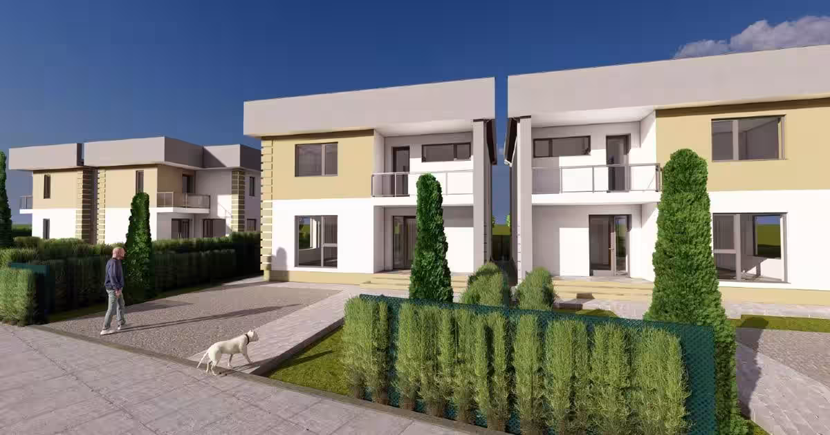 Casă individuală 120 mp cu 4 camere în zona Est, Pitești